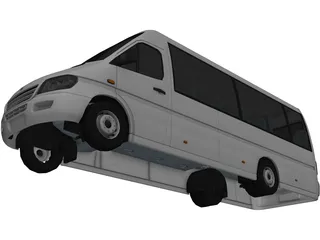 Mercedes-Benz Microbus 3D Model