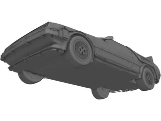 DMC DeLorean (1980) 3D Model