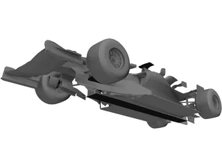 McLaren MP4-20 F1 3D Model