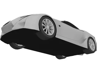 Lexus LFA 3D Model