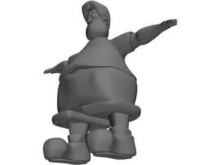 Fatty Boy 3D Model