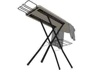 Ironing Board 3D Model