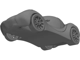 Venus concept car 3D Model