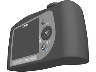 Canon SX120 IS Powershot 3D Model
