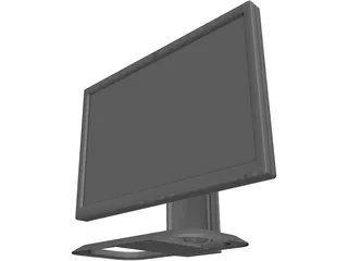 HP L1710 Monitor 3D Model