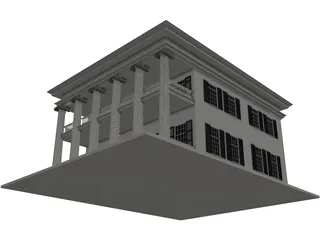 Bank 3D Model