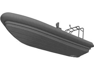 Offshore Rescue RIB 3D Model