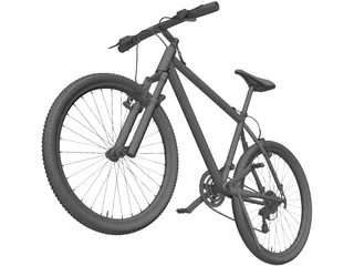 Mountain Bike 3D Model