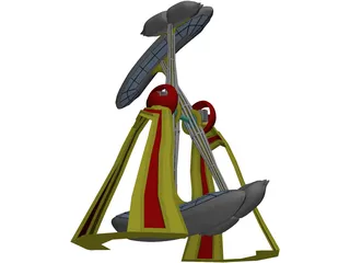 Banana Ride 3D Model