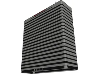 High-Rise Office Building 3D Model