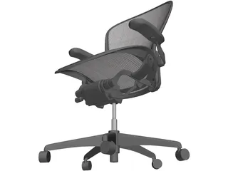 Herman Miller Aeron Chair 3D Model