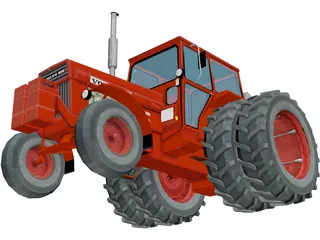 Volvo BM 800 Series Tractor 3D Model