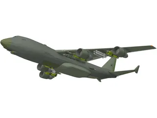 Boeing B-52 Bomber 3D Model