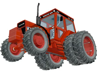 Volvo BM 2654 Tractor 3D Model