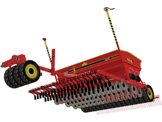 Vaderstad Rapid 400 3D Model