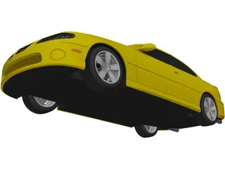 Pontiac GTO 3D Model