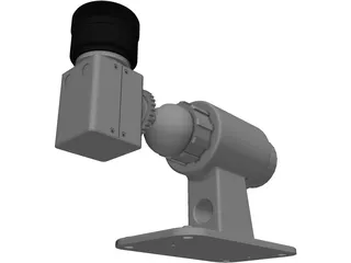 Security CCTV Camera 3D Model