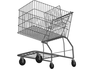 Shopping Cart 3D Model