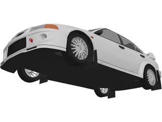 Mitsubishi Lancer Evo VI (1999) 3D Model