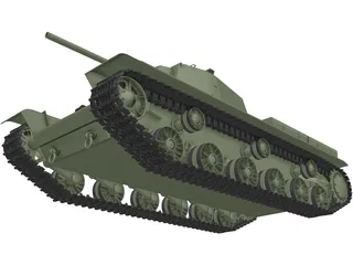 KV-1 3D Model