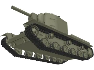 KV-2 3D Model