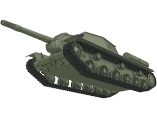 SU-152 3D Model