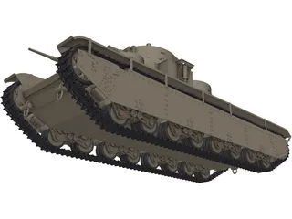 T35A 3D Model