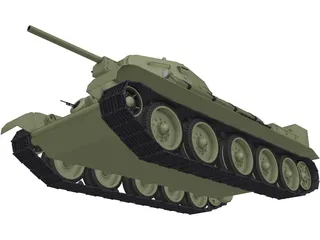 T34 (1976) 3D Model