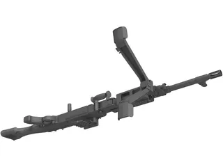 M240 Gun 3D Model