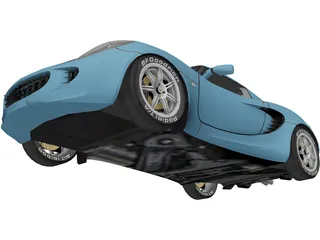 Lotus Elise S2 3D Model