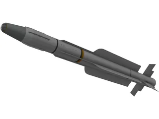 MBDA MICA Missile 3D Model