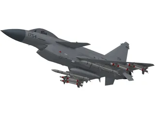 J-10C 3D Model