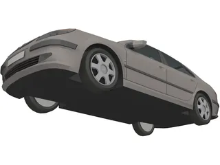 Peugeot 607 3D Model