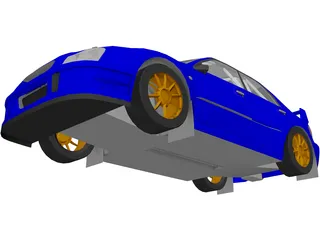 Subaru Impreza WRC (2003) 3D Model