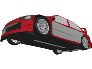 Mitsubishi Lancer WRC 3D Model