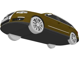 Volkswagen Passat Variant (2006) 3D Model