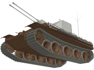 Panzer AA 3D Model