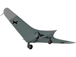 Horten Ho IX 3D Model