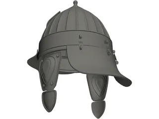 Otoman Helmet 3D Model
