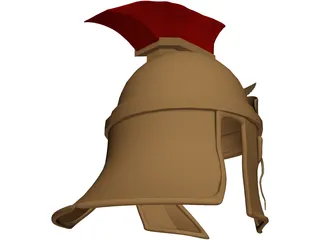Rome Ancient Helmet 3D Model
