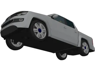 Volkswagen Amarok (2010) 3D Model