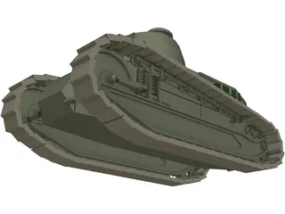 FT-17A 3D Model