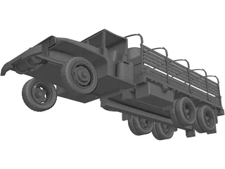 GMC 2.5 Truck 3D Model