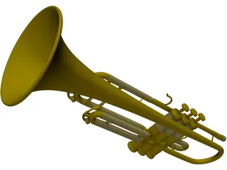 Trumpet 3D Model