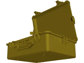 Pelican Case Model 1600 3D Model