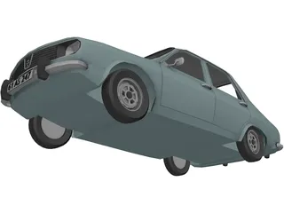 Renault 12 3D Model