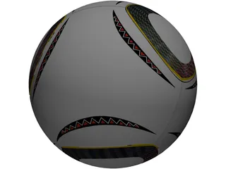 Soccer Ball Adidas Jabulani Official FIFA World Cup 2010 3D Model