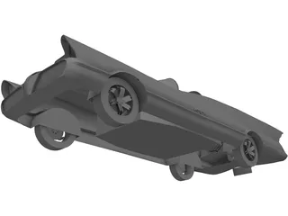 Batmobile (Circa 1966) 3D Model