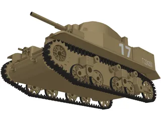 M5 A1 3D Model