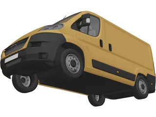 Citroen Jumper (2008) 3D Model